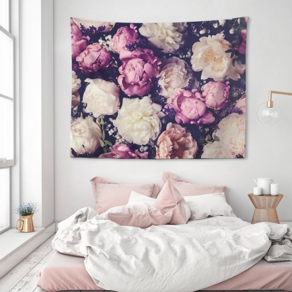 Fresh Flowers - 200*145cm - Printed Tapestry