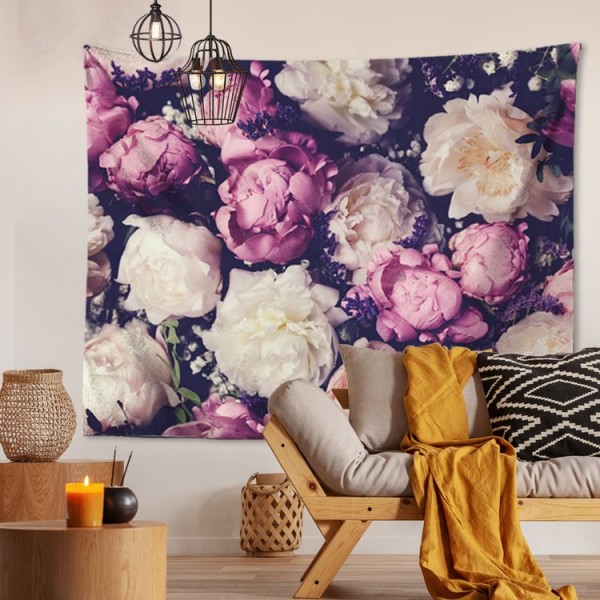 Fresh Flowers - 200*145cm - Printed Tapestry