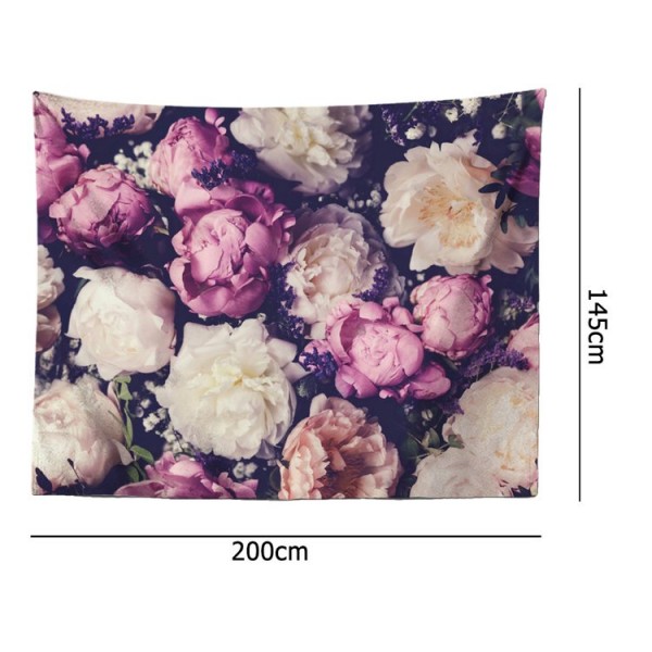 Fresh Flowers - 200*145cm - Printed Tapestry