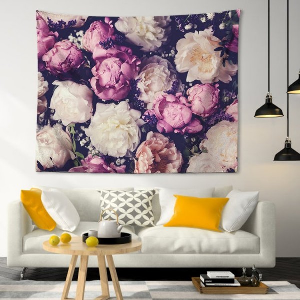 Fresh Flowers - 200*145cm - Printed Tapestry