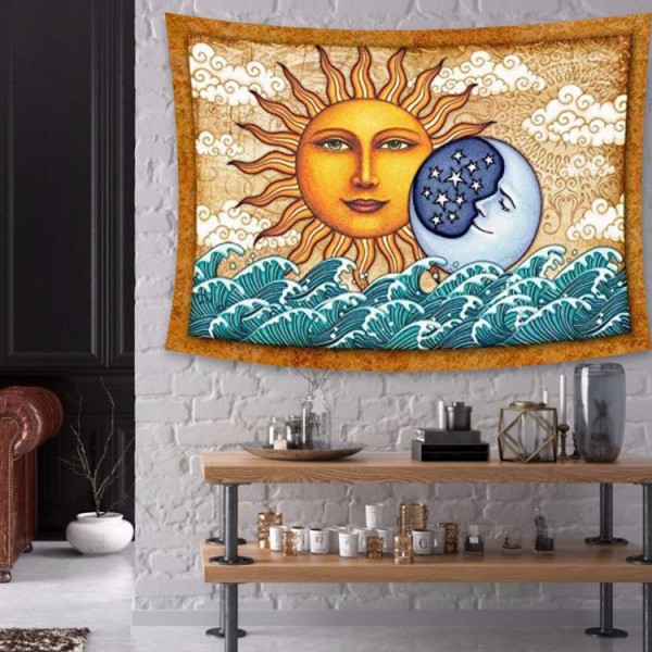 Sun Moon - 200*145cm - Printed Tapestry