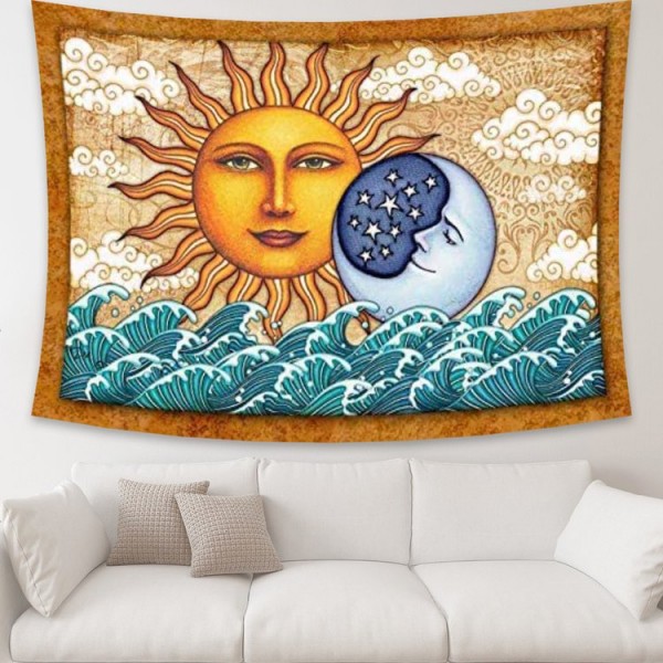 Sun Moon - 200*145cm - Printed Tapestry