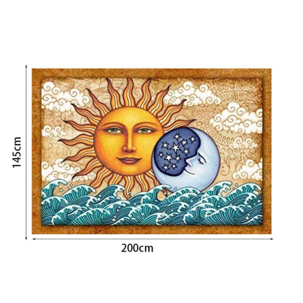 Sun Moon - 200*145cm - Printed Tapestry