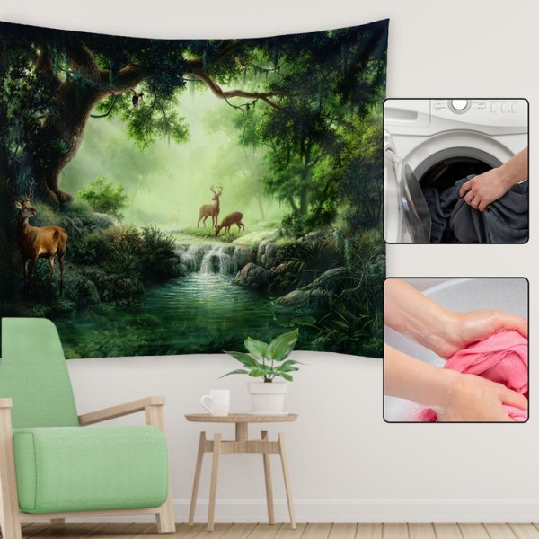 Forest Elks - 200*145cm - Printed Tapestry