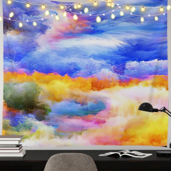 Colorful Cloud - 200*145cm - Printed Tapestry