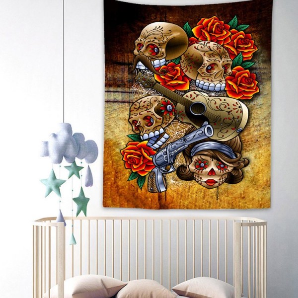 Skull - 200*145cm - Printed Tapestry