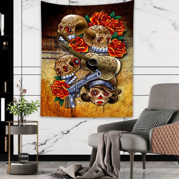 Skull - 200*145cm - Printed Tapestry