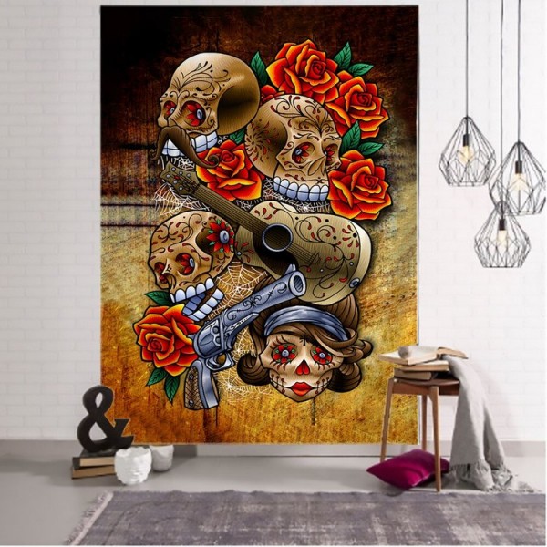 Skull - 200*145cm - Printed Tapestry