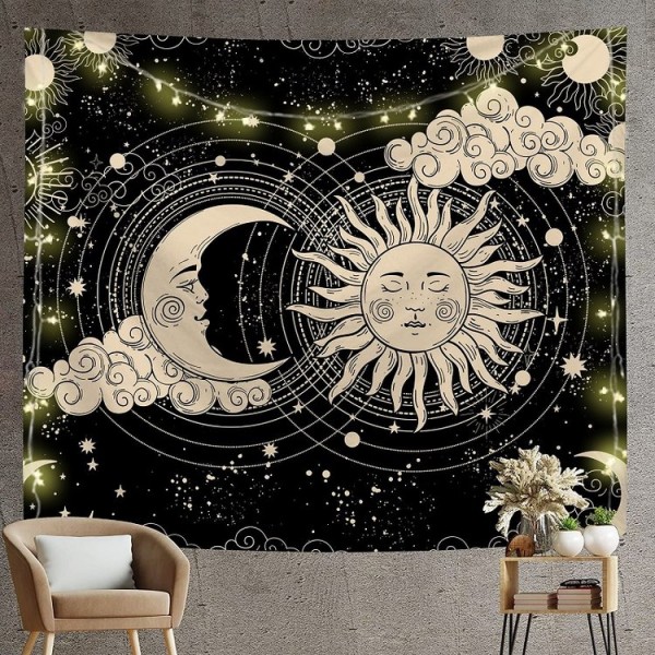 Moon sun - 200*145cm - Printed Tapestry