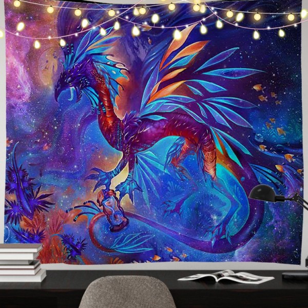 Dragon  Animal - 200*145cm - Printed Tapestry