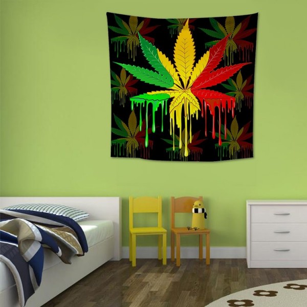 Color Leaf - 200*145cm - Printed Tapestry