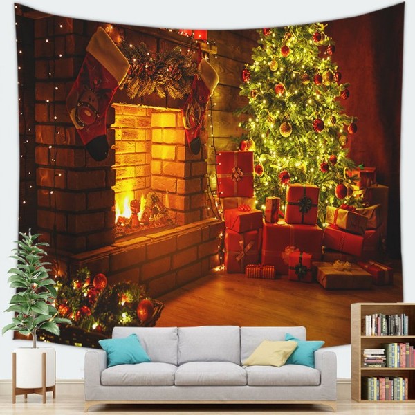 Fireplace - 200*145cm - Printed Tapestry