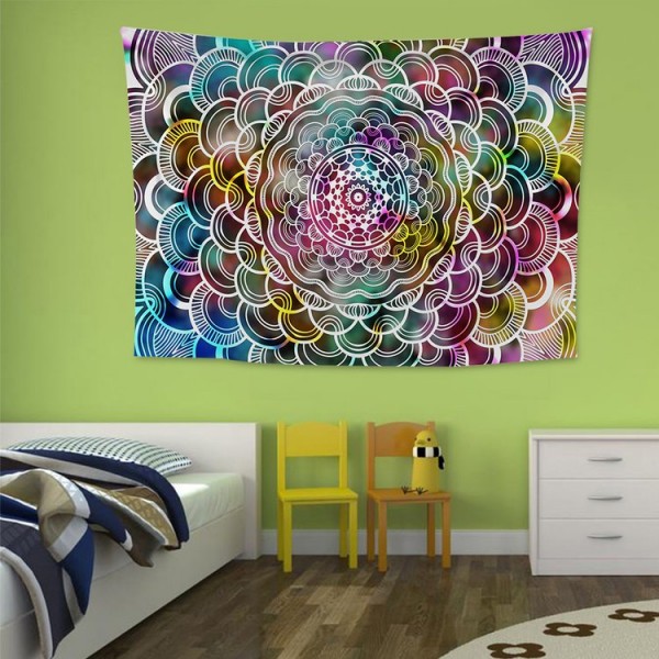 Flower Sandy - 200*145cm - Printed Tapestry