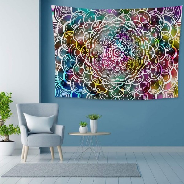 Flower Sandy - 200*145cm - Printed Tapestry