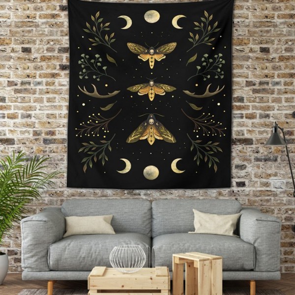 Moth - 145*130cm - Printed Tapestry