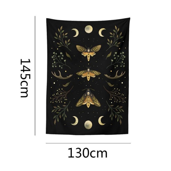 Moth - 145*130cm - Printed Tapestry