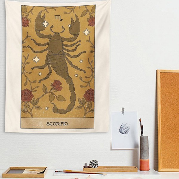 Scorpion - 145*130cm - Printed Tapestry