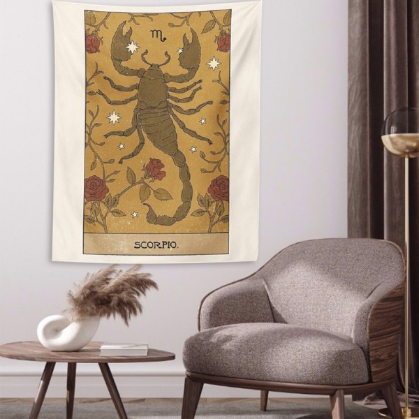 Scorpion - 145*130cm - Printed Tapestry