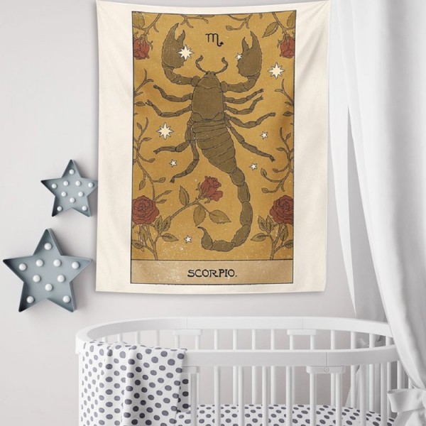 Scorpion - 145*130cm - Printed Tapestry