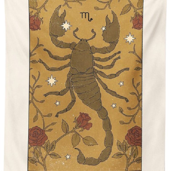 Scorpion - 145*130cm - Printed Tapestry