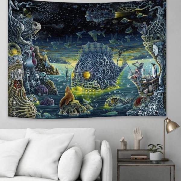 Fish - 145*130cm - Printed Tapestry