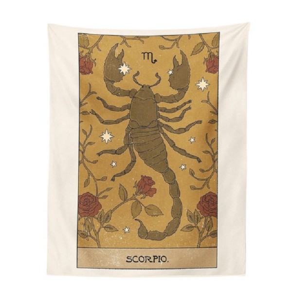 Scorpion - 145*130cm - Printed Tapestry