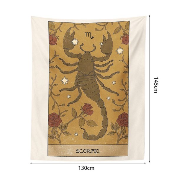 Scorpion - 145*130cm - Printed Tapestry