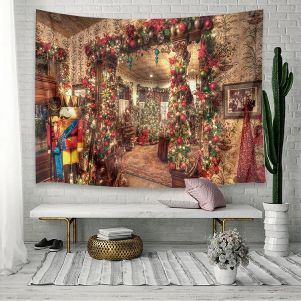 Christmas Walnut - 145*130cm - Printed Tapestry