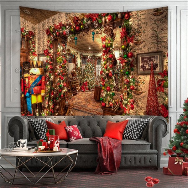 Christmas Walnut - 145*130cm - Printed Tapestry