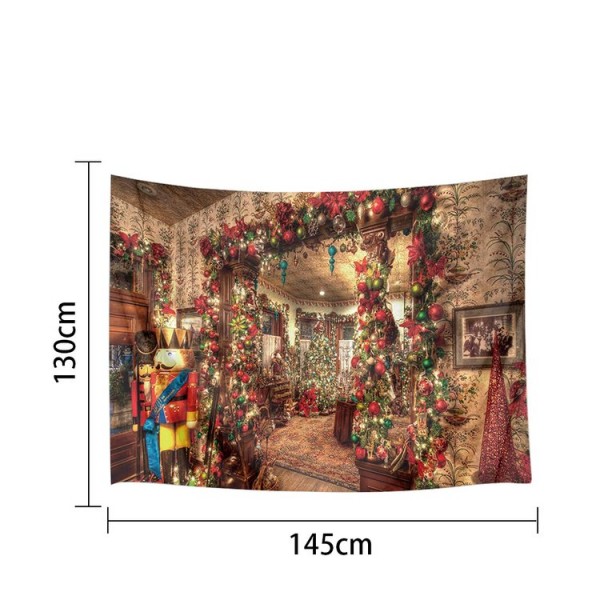 Christmas Walnut - 145*130cm - Printed Tapestry