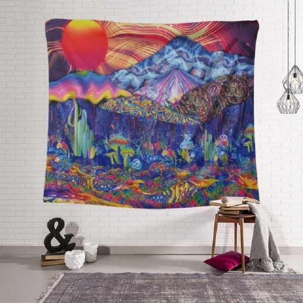 Sun - 145*130cm - Printed Tapestry