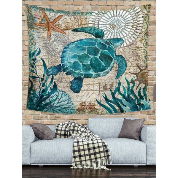 Turtle - 145*130cm - Printed Tapestry