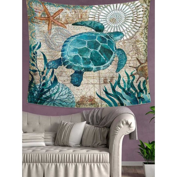 Turtle - 145*130cm - Printed Tapestry