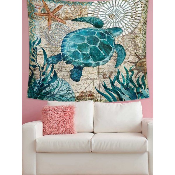 Turtle - 145*130cm - Printed Tapestry