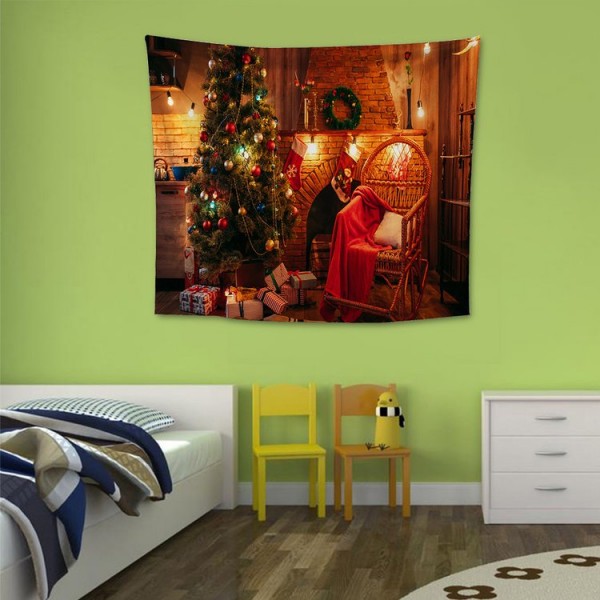 Christmas Night - 145*130cm - Printed Tapestry