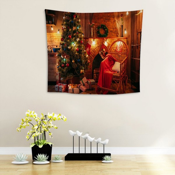 Christmas Night - 145*130cm - Printed Tapestry