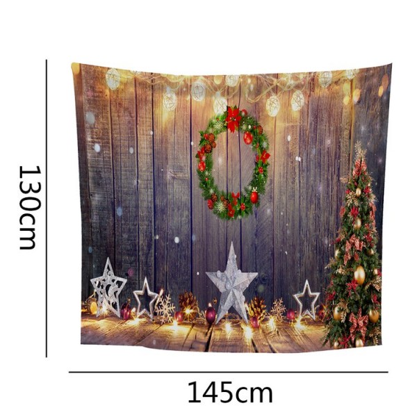 Christmas Wreath Sandy - 145*130cm - Printed Tapestry