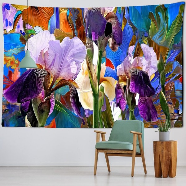 Flowerofa - 145*130cm - Printed Tapestry