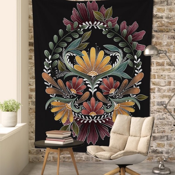 Flower - 130*145cm - Printed Tapestry