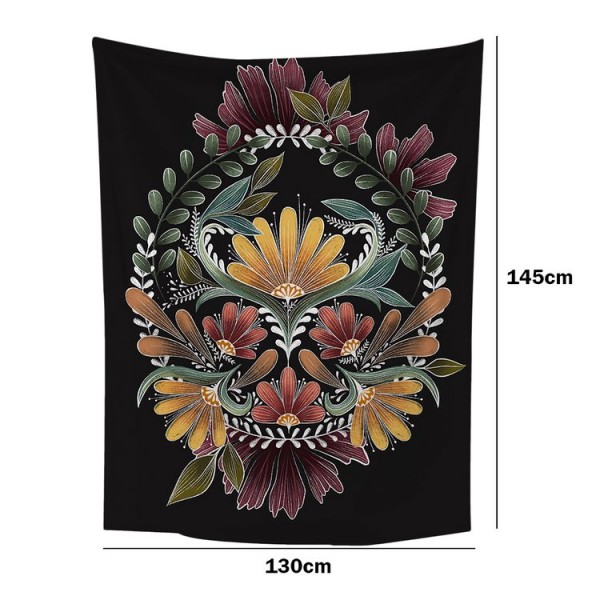 Flower - 130*145cm - Printed Tapestry