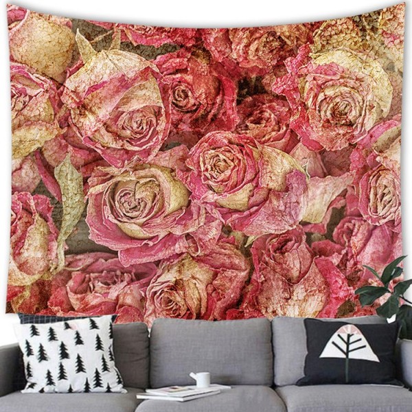 Rose - 145*130cm - Printed Tapestry