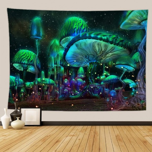 Mushroom - 145*130cm - Printed Tapestry