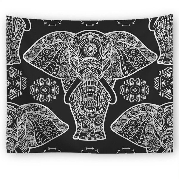 Elephant - 145*130cm - Printed Tapestry