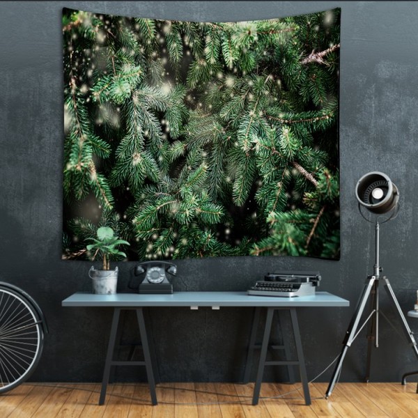 Christmas Leaves - 145*130cm - Printed Tapestry