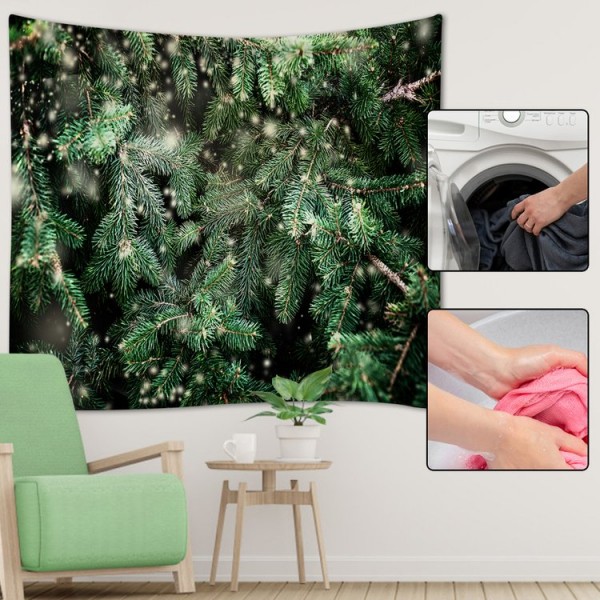 Christmas Leaves - 145*130cm - Printed Tapestry