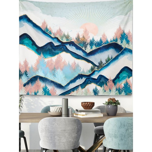 Sun Mountain Sandy - 145*130cm - Printed Tapestry