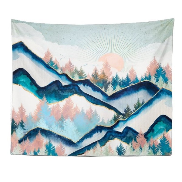 Sun Mountain Sandy - 145*130cm - Printed Tapestry