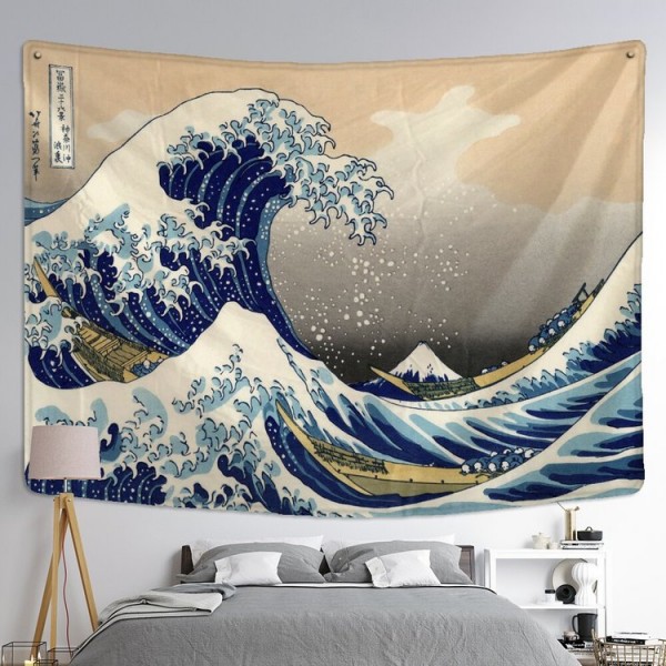 Sea Wave - 145*130cm - Printed Tapestry