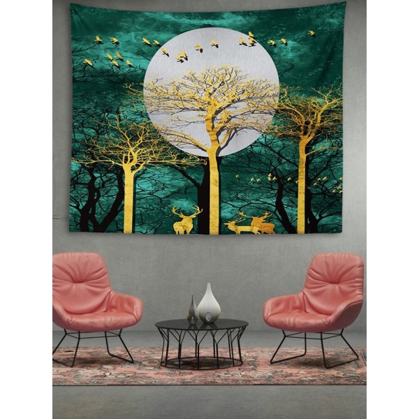 Night Scene - 145*130cm - Printed Tapestry