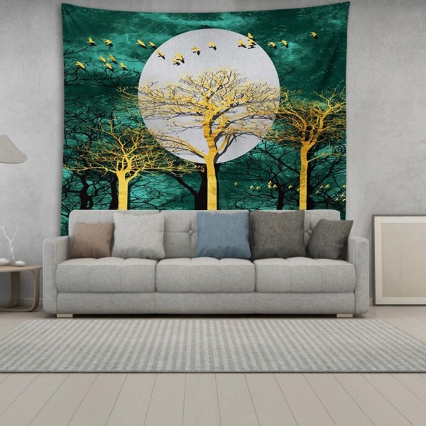 Night Scene - 145*130cm - Printed Tapestry